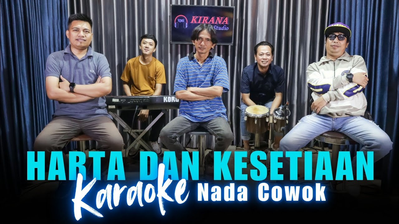 Karaoke Tanpa Vokal | HARTA DAN KESETIAAN - TASYA ROSMALA | Nada Cowok/Pria | Lirik & Musik Jernih
