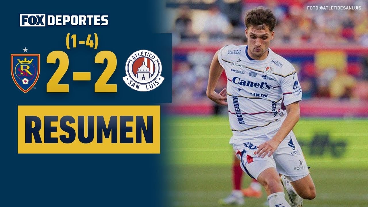 👏 RESCATA EL HONOR | Real Salt Lake 2-2 (1-4) Atlético San Luis | HIGHLIGHTS | Leagues Cup