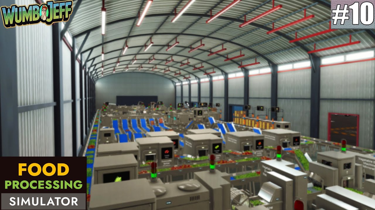 My Most Complicated Layout! [Food Processing Simulator]