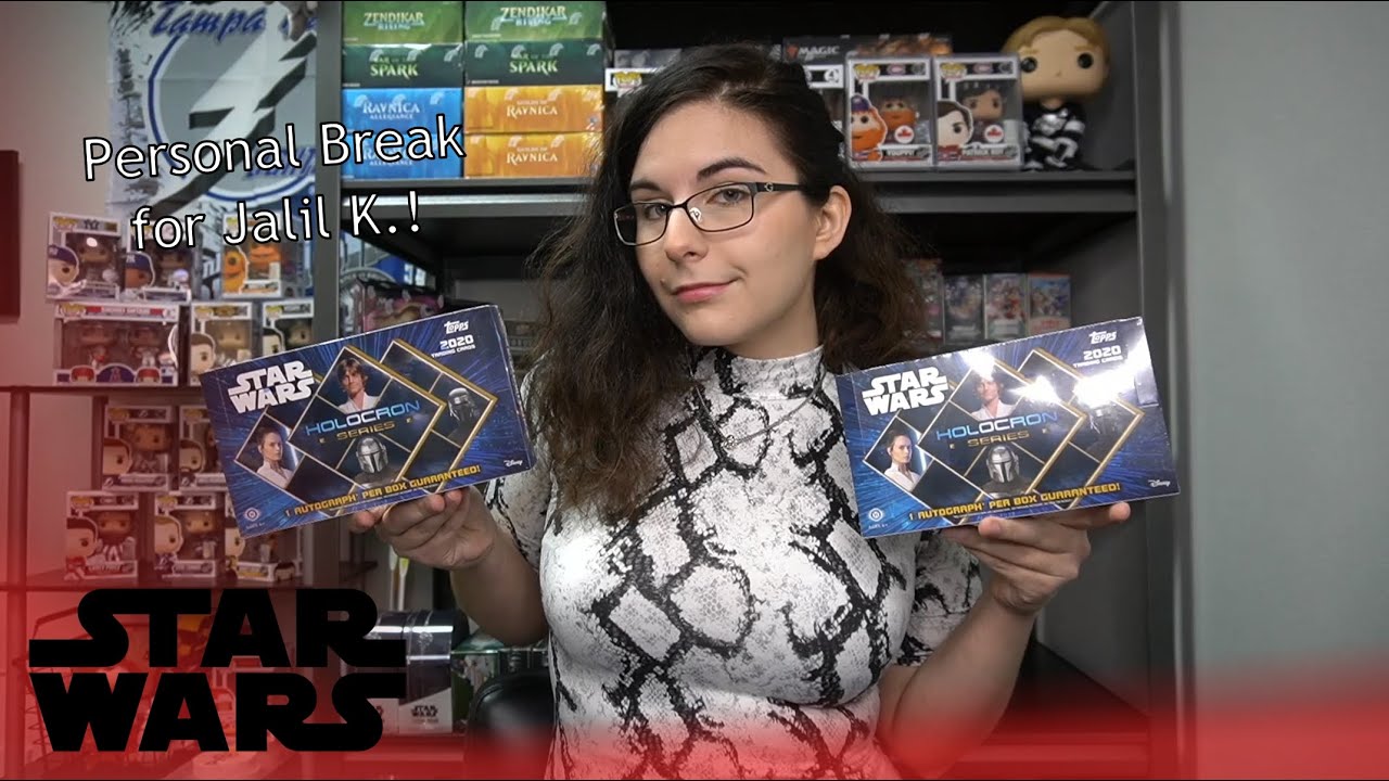 Ooooh, I'm a Little Jelly! | 2020 TOPPS STAR WARS HOLOCRON HOBBY BOX OPENING X2 FOR JALIL K.