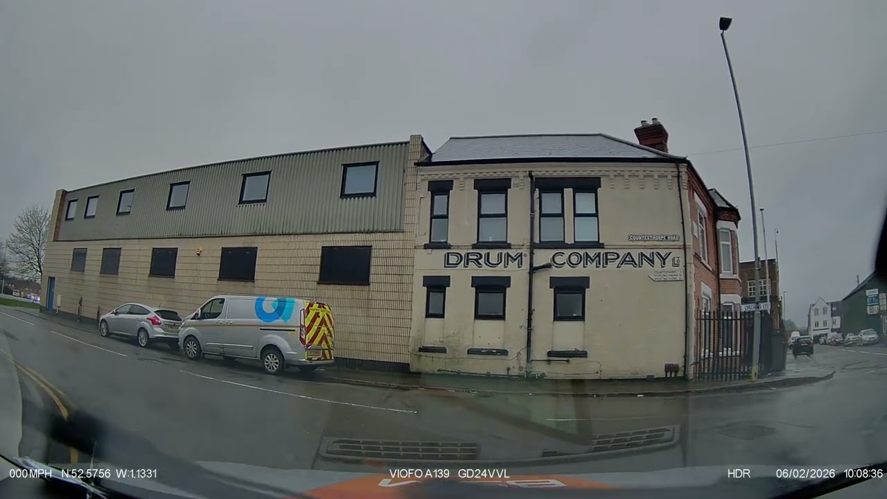 Wigston Test Route 08:57 Friday 6 February 2026 