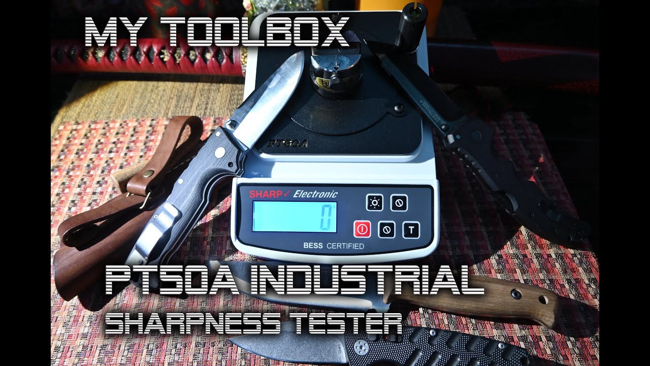 My Toolbox-Sharp PT50A Industrial Sharpness Tester by Edge on Up!!   How sharp are your blades??