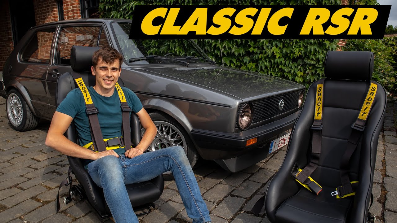 Установка ретро-сиденья Golf Mk1 (Cobra RSR)