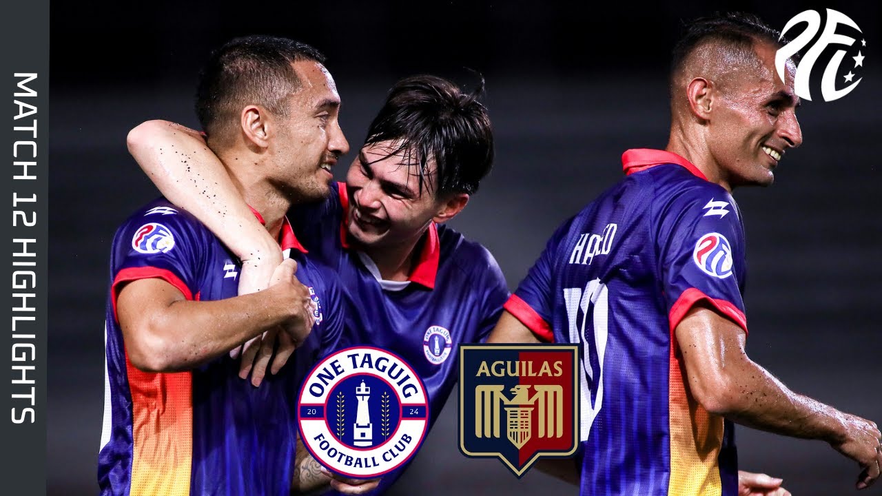 ONE TAGUIG FC VS AGUILAS - UMAK FC || Match Highlights | PFL 2025-2026 | M12