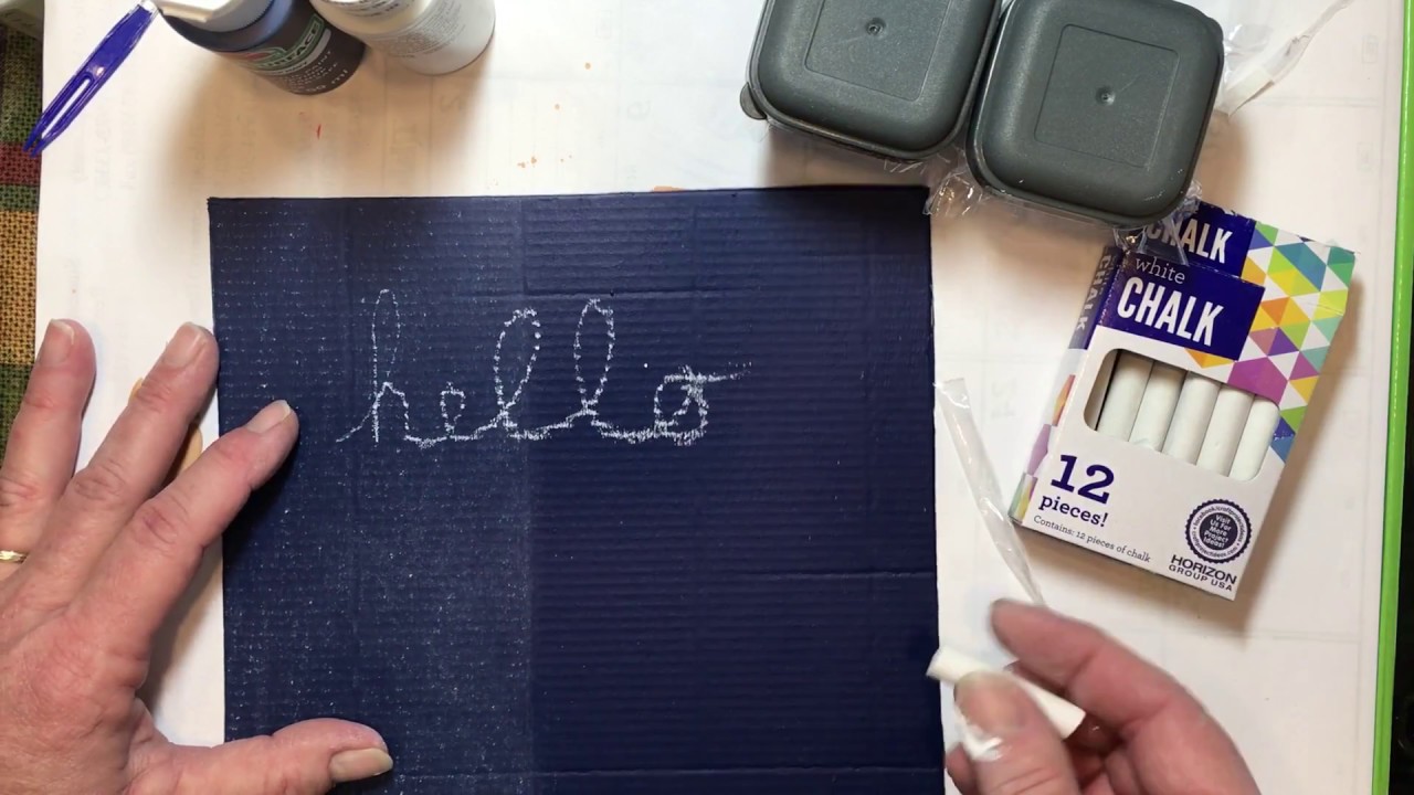 Build Your Stash and Craft, Wk 61, Homemade Gesso and Chalk Paint :)