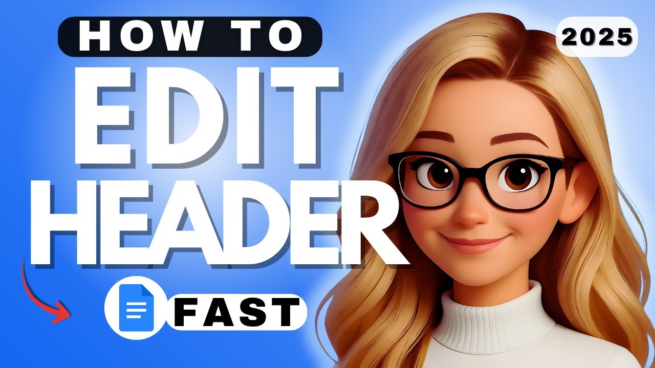 How to Edit a Google Docs Header