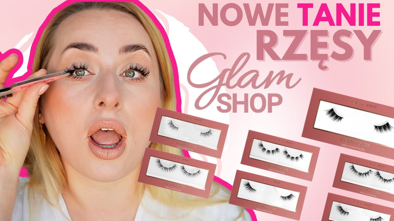 Rzęsy jak od stylistki ZA 25zl! 🎀 NOWOŚCI GLAM SHOP