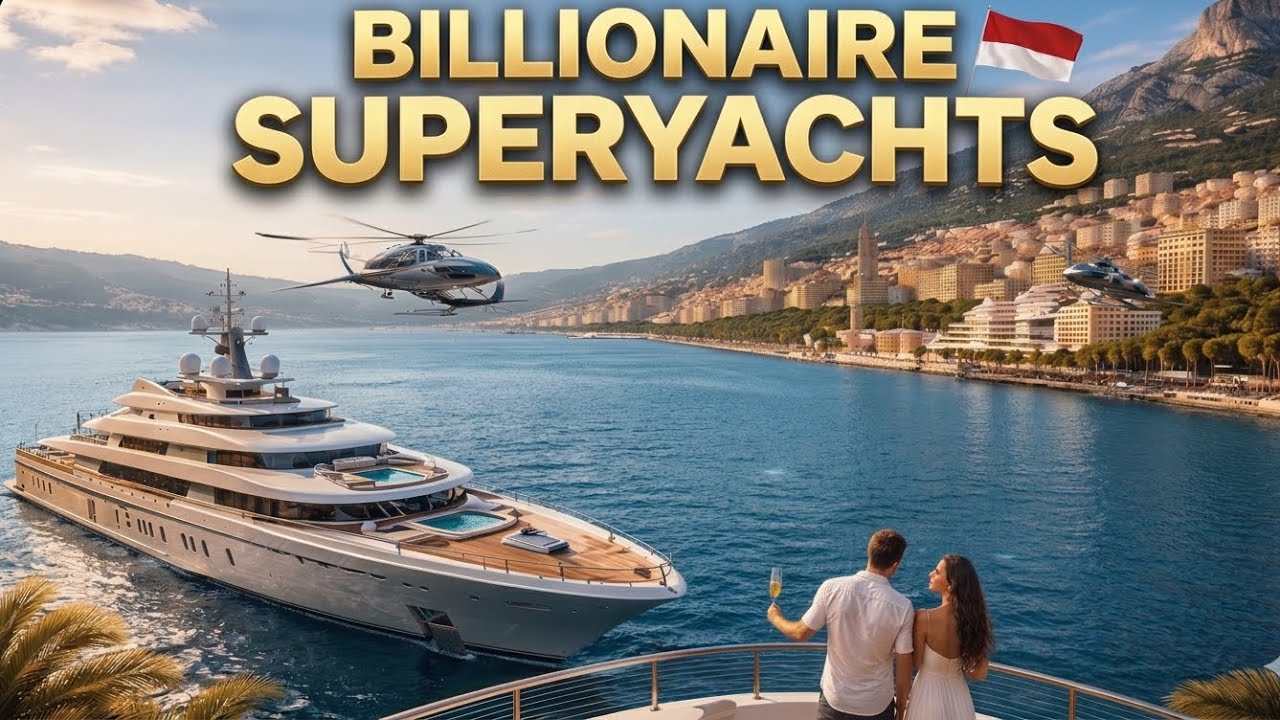 This Is Real Luxury in Monaco 💰 Superyachts & Billionaires #luxuryyachtlife #monaco #superyachts 