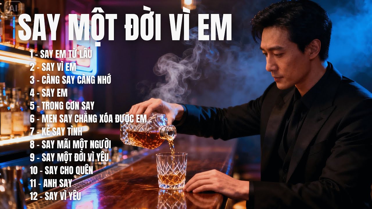 SAY MỘT ĐỜI VÌ EM – Tuyển tập những ca khúc ballad ngọt ngào nhất | Khi tình yêu hóa thành men say