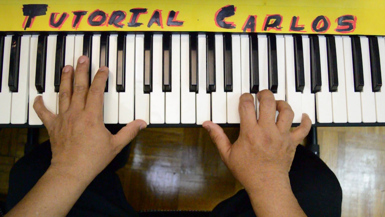 Necesito de ti Inmer Benitez - Tutorial Piano Carlos