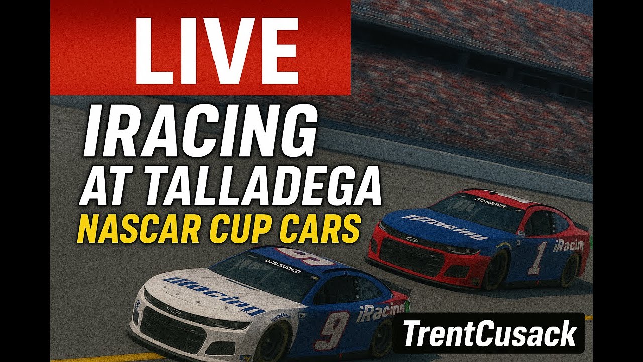 NASCAR Cup Racing at Talladega LIVE