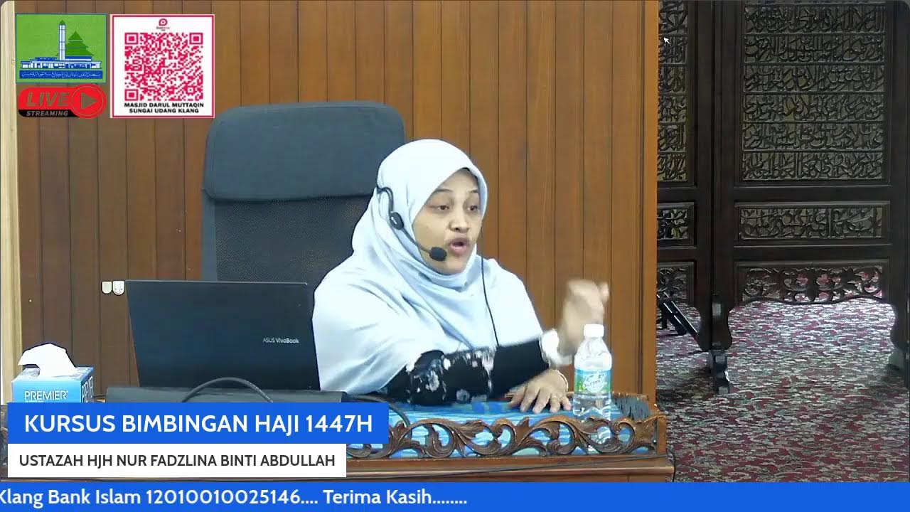 KURSUS BIMBINGAN HAJI 23 JAN 2026/ 1447H ANJURAN ANDALUSIA TRAVEL & TOUR