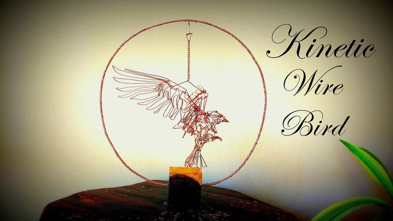 DIY Kinetic Wire Bird