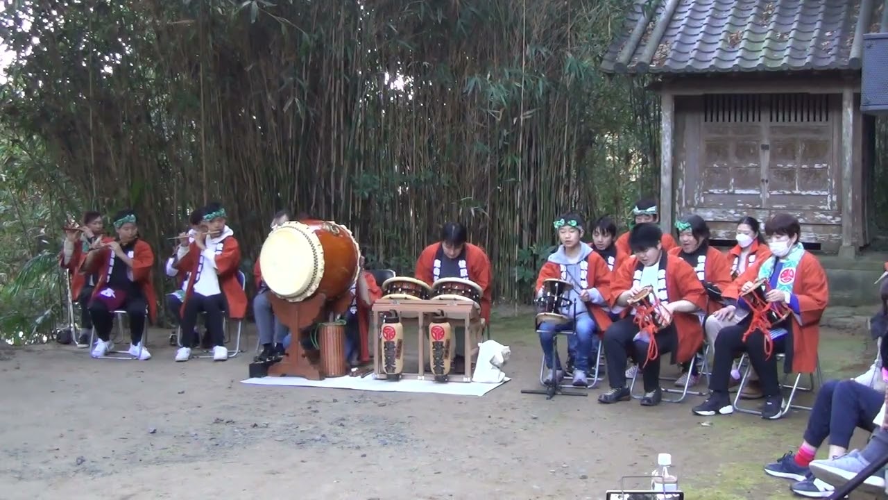 2025 心ときめく神社マルシェ 佐原囃子の演奏 午後の部