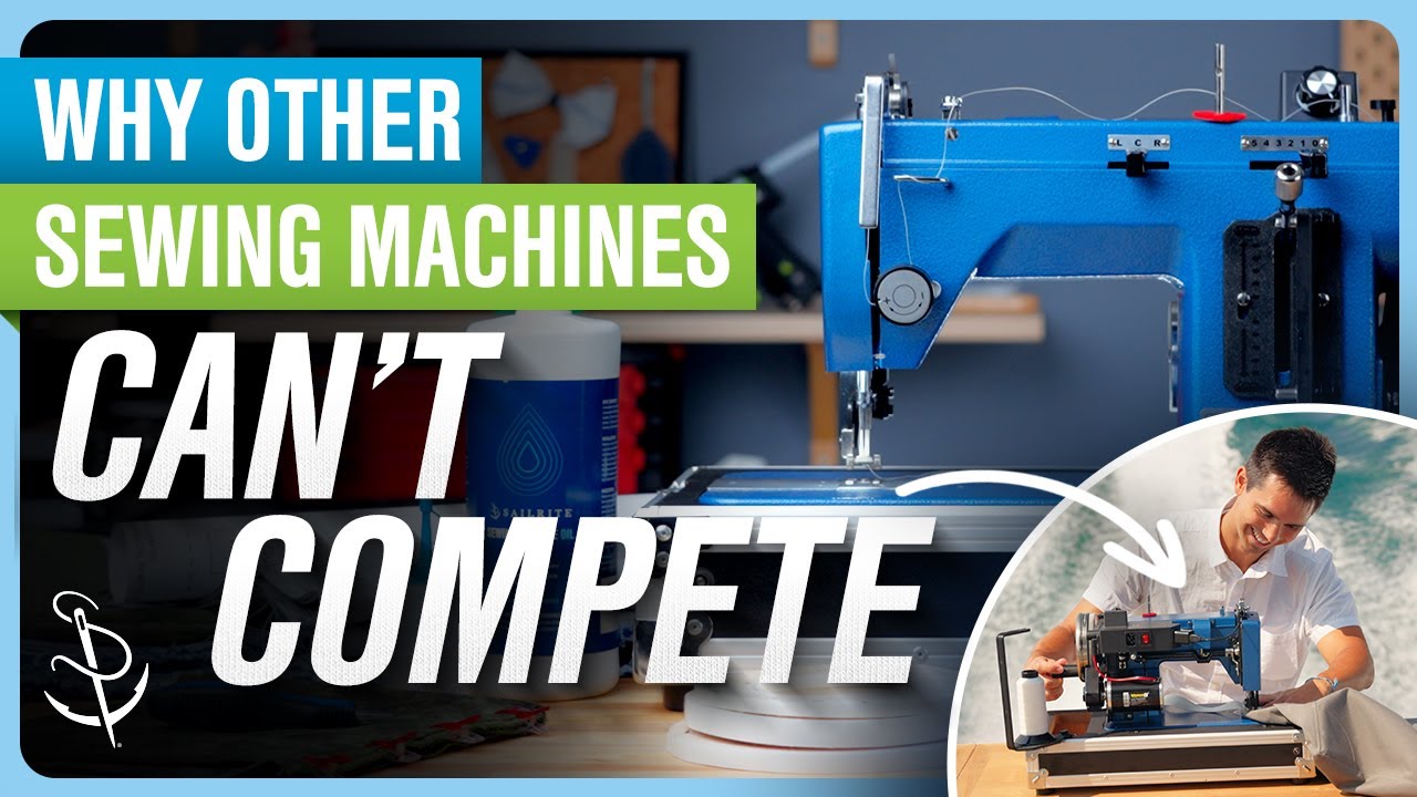 Sailrite's Ultrafeed&reg; LSZ is the Only Sewing Machine You'll Ever Need