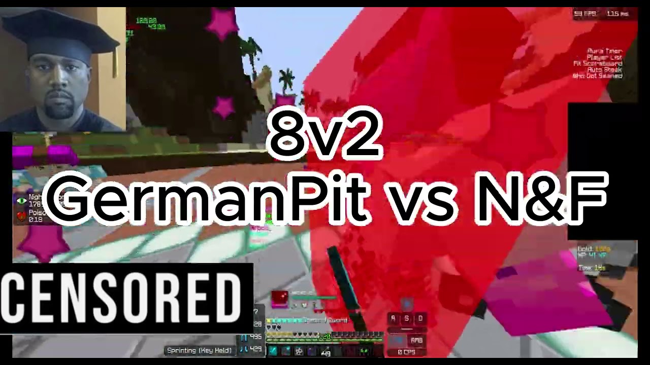 Eating Snacks😋/ feat.GermanPit / Hypixel Pit