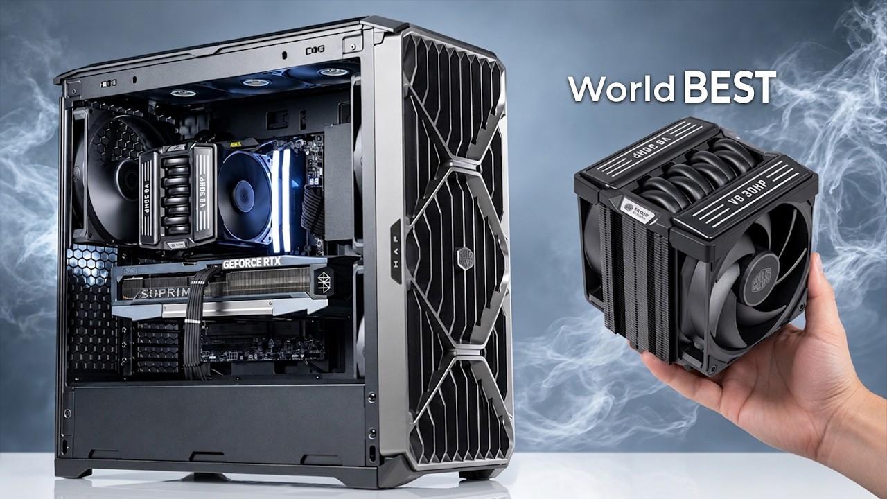I Tested the World&rsquo;s Best CPU Cooler&hellip; with an RTX 5090 + 9950X PC Build