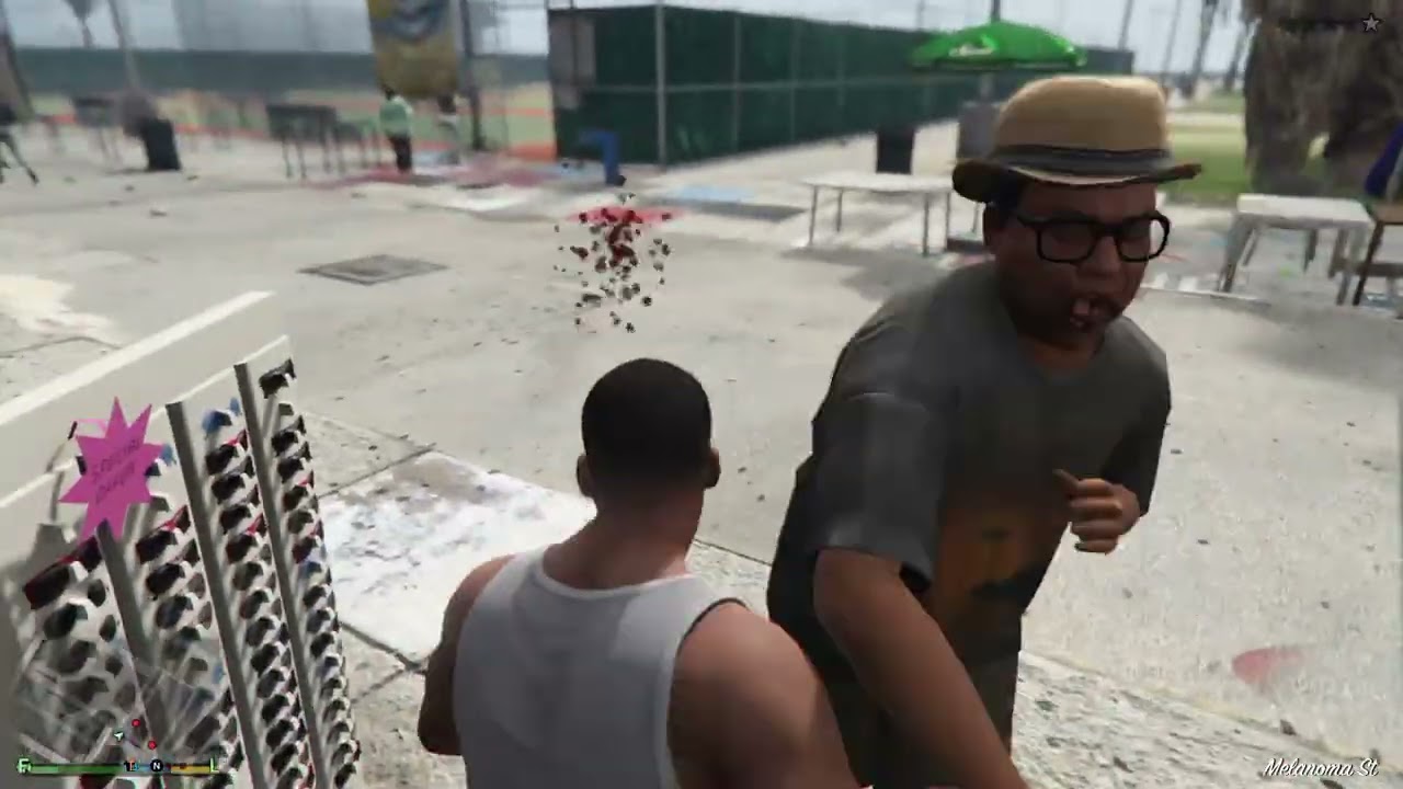 GTA FALLING FRANK NPC REACTION 😂🤣