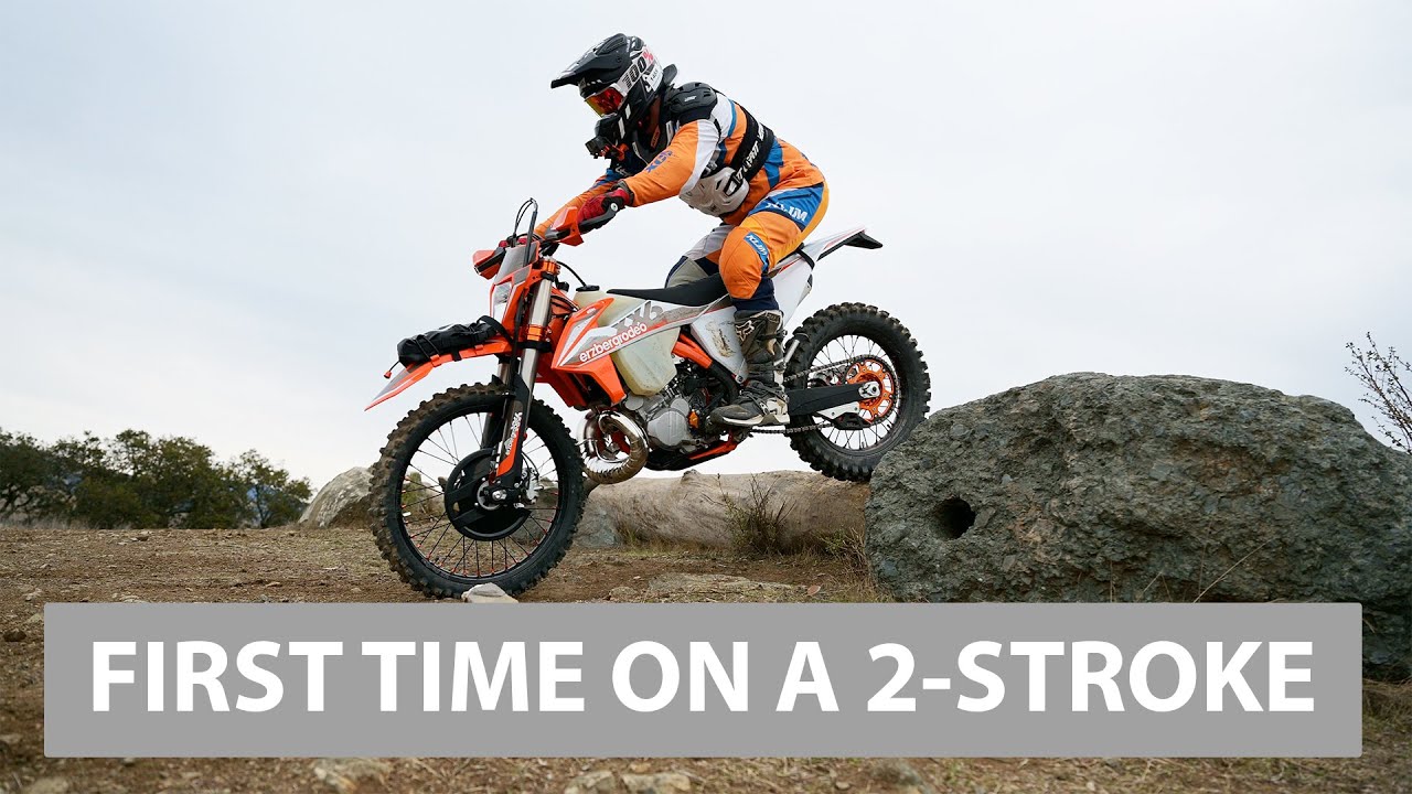 Riding a 2-stroke Bike for the First Time - KTM 300 XC-W TPI Erzbergrodeo