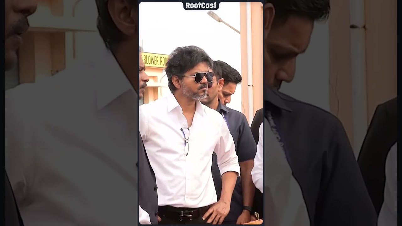 CM Vijay's inspection of the seawater desalination plant | TVK