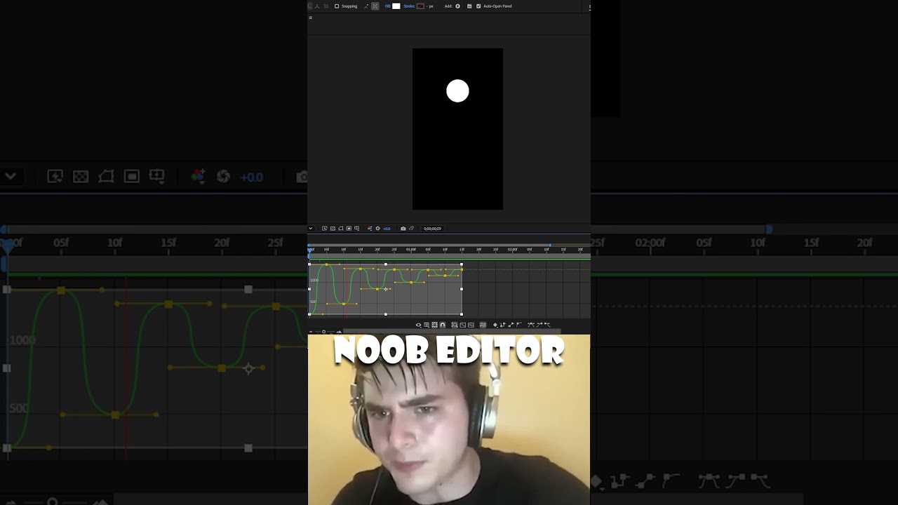Noob vs Pro Ball Animation in After Effects &ndash; Realistic Bounce vs Basic Drop!