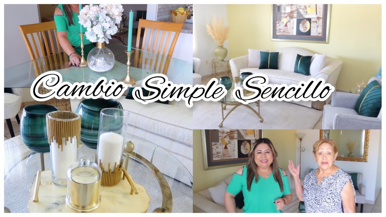IDEAS PARA DECORAR TU SALA Y COMEDOR ELEGANTE Y BONITO  🌼 🌿