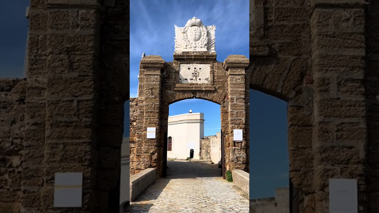 Cádiz day 2 - St Catalina & San Sebastián castles #travel #spain #follow #viral #cadiz 