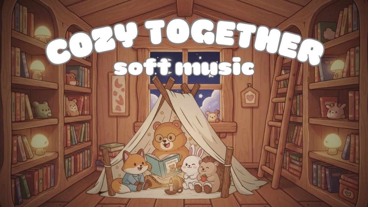 Cozy Bedtime Stories in a Wooden Cabin 🌙📚 | The Koomas Chill