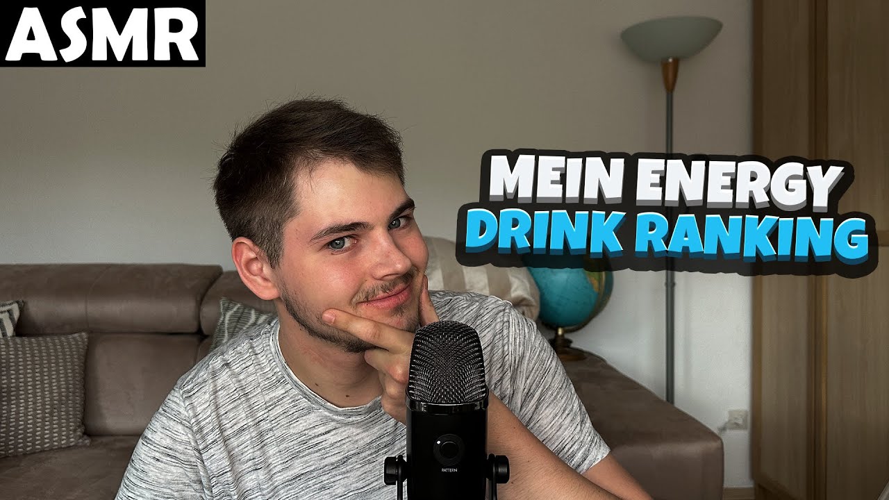 ASMR - MEIN ENERGY DRINK RANKING (GERMAN) | ASMR Tony