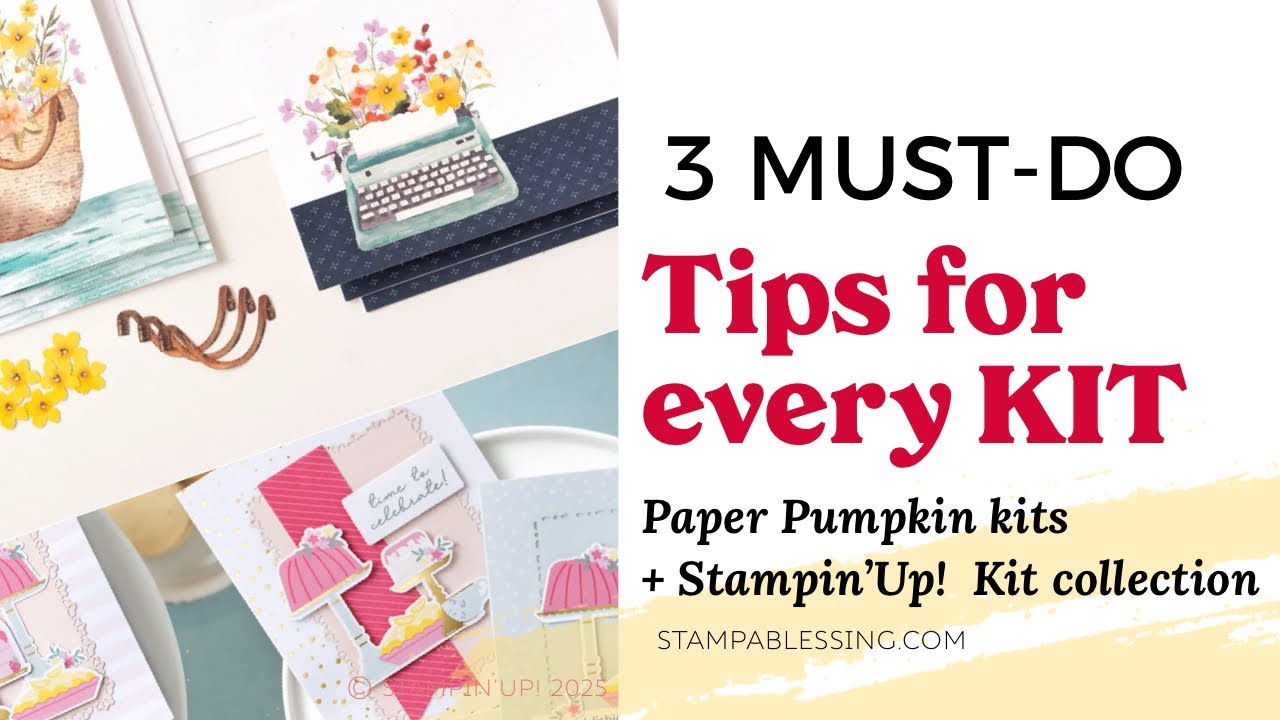 Paper Pumpkin & Kit Collection Tips