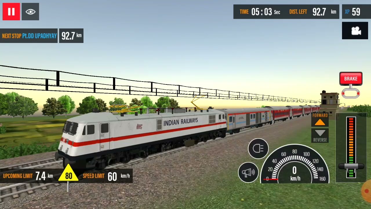 @Indian train simulator 2018#gameplay #trending #facts#viral