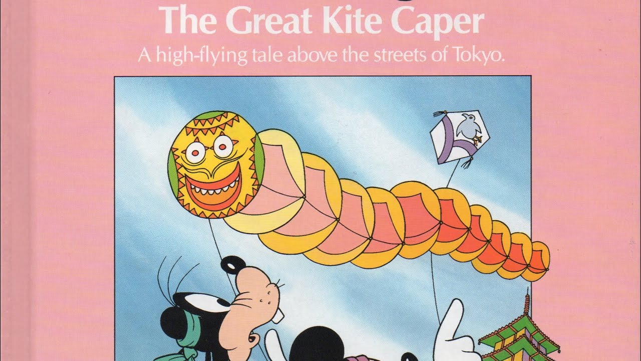 The Talking Mickey Mouse Show - The Great Kite Caper (1987 Disney Worlds of Wonder Read-Along)