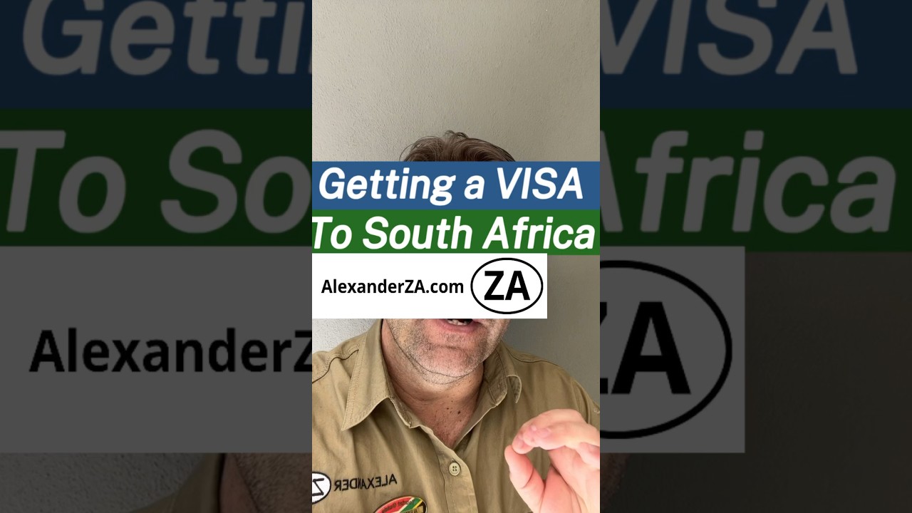 How can I get a visa for South Africa? #southafrica #safari #travelvlog
