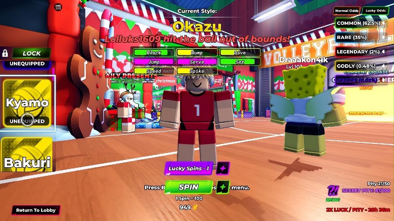 WTF IS THIS LUCK! 3 GODLIES IN A ROW IN VOLLEYBALL LEGENDS!