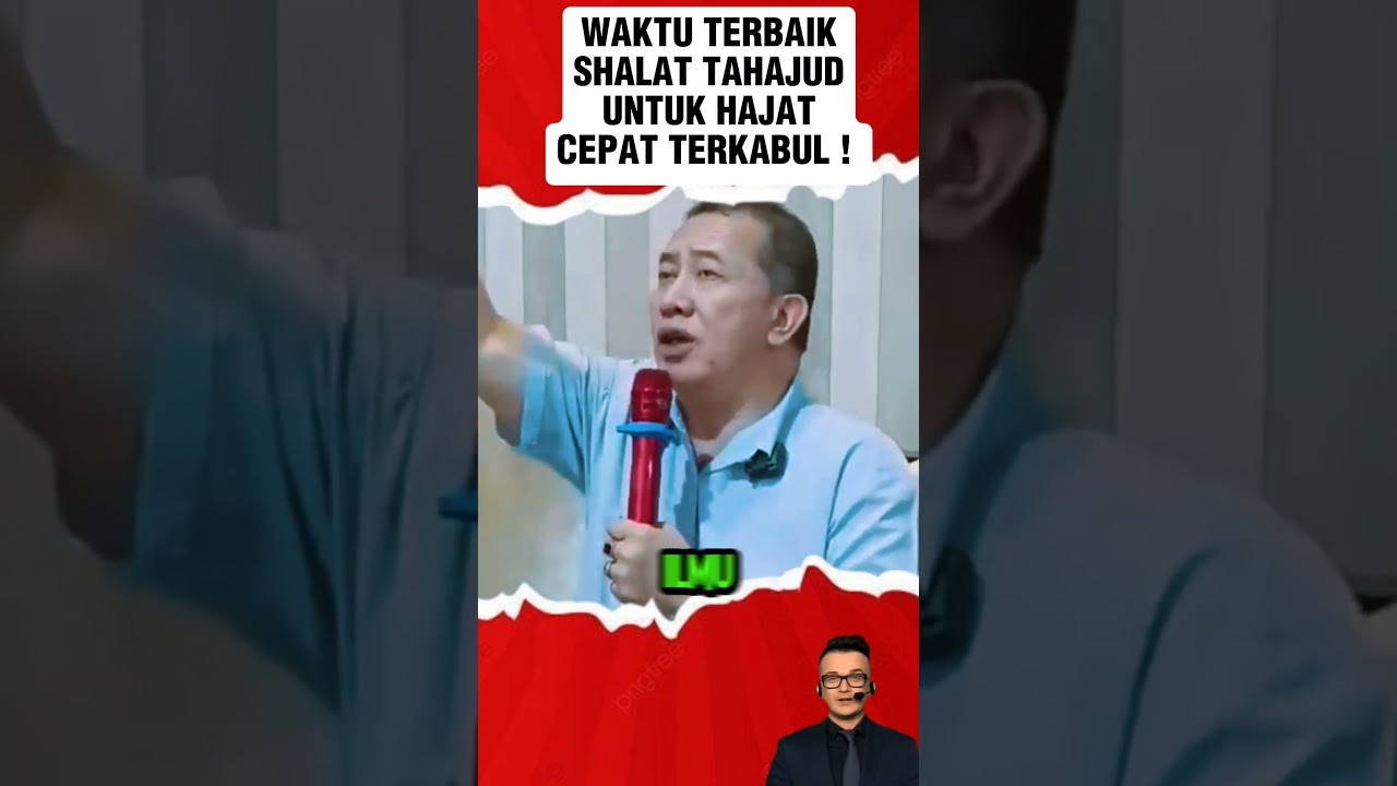 KERJAKAN SHOLAT TAHAJUD DI WAKTU INI ! PUNYA HAJAT APAPUN PASTI TERKABUL !#rday #rdayhajidwisusanto