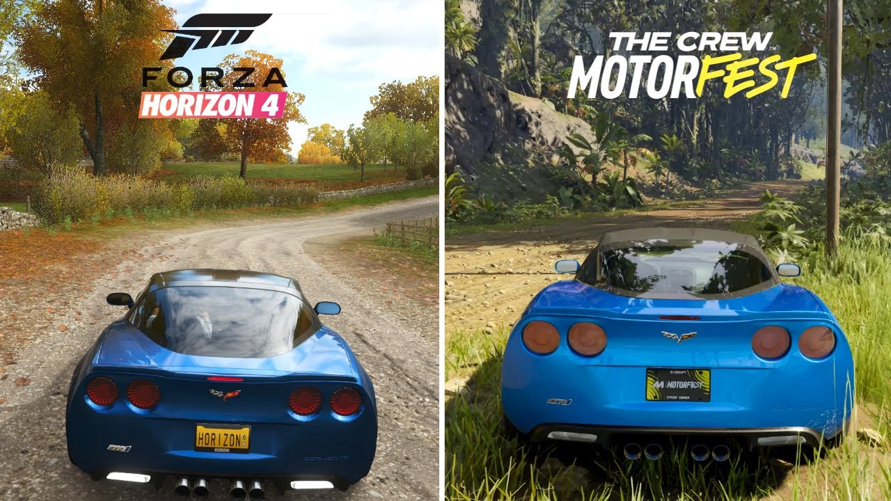 The Crew Motorfest vs Forza Horizon 4 | Details Comparison