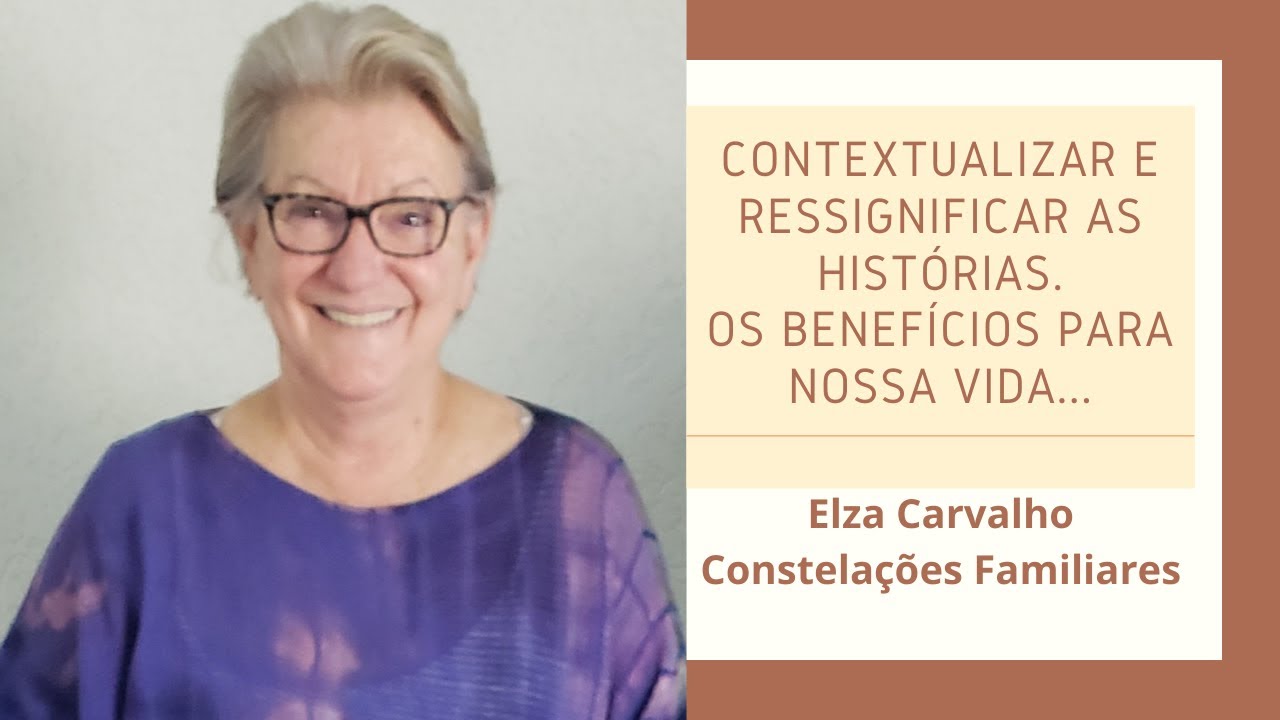 Contextualizar e ressignificar as histórias. Os benefícios para nossa vida...