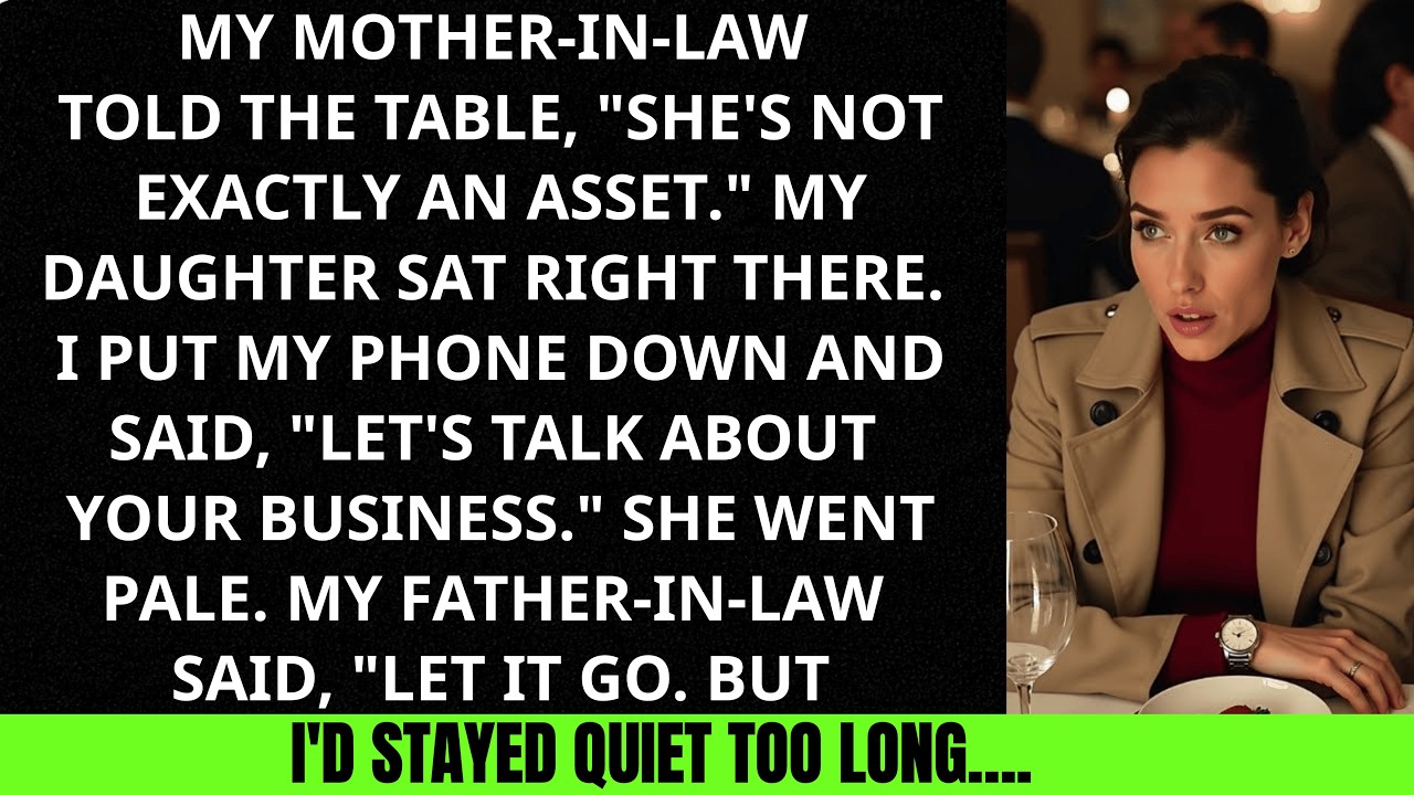 My Mother-In-Law Smiled at My Daughter, 