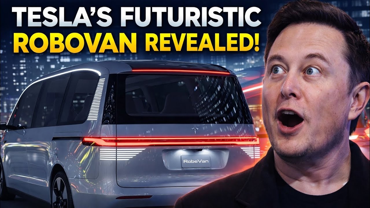 Tesla’s Futuristic Shuttle Van Explained | Price, Range & Autonomous Tech