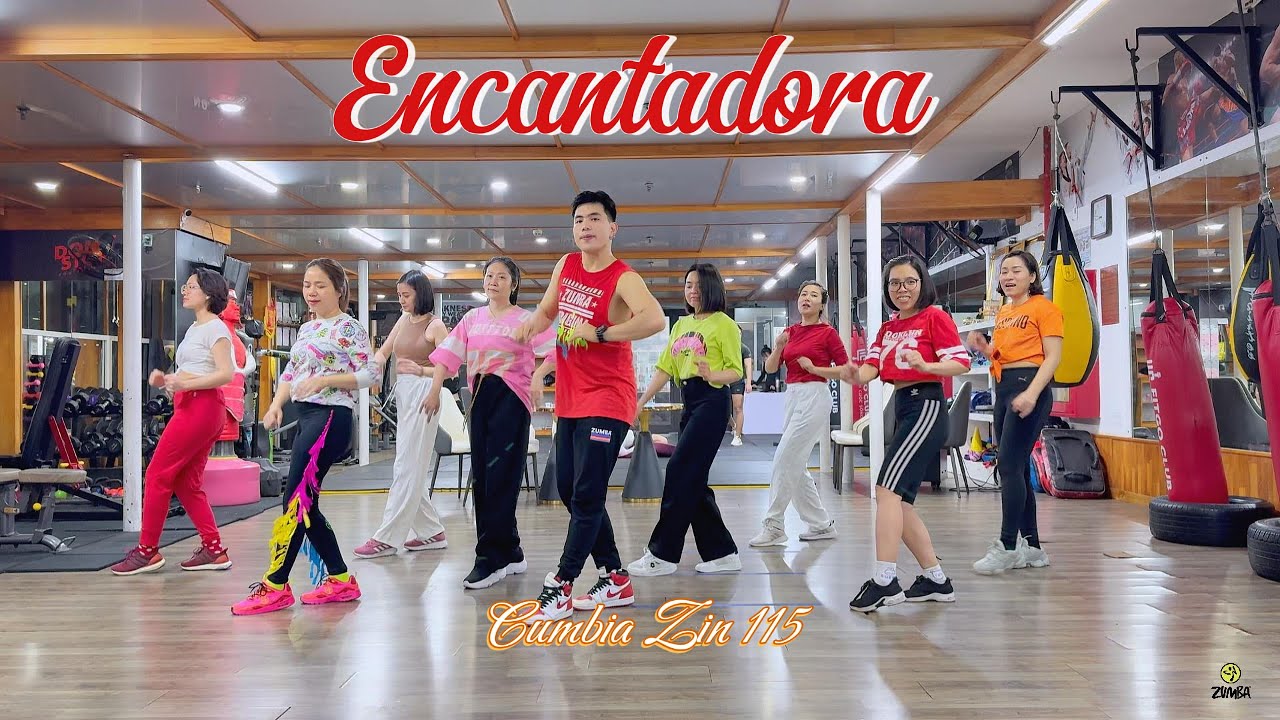 ENCANTADORA - Cumbia Zin 115 | Zumba | Dance Fitness | Hưng Kim
