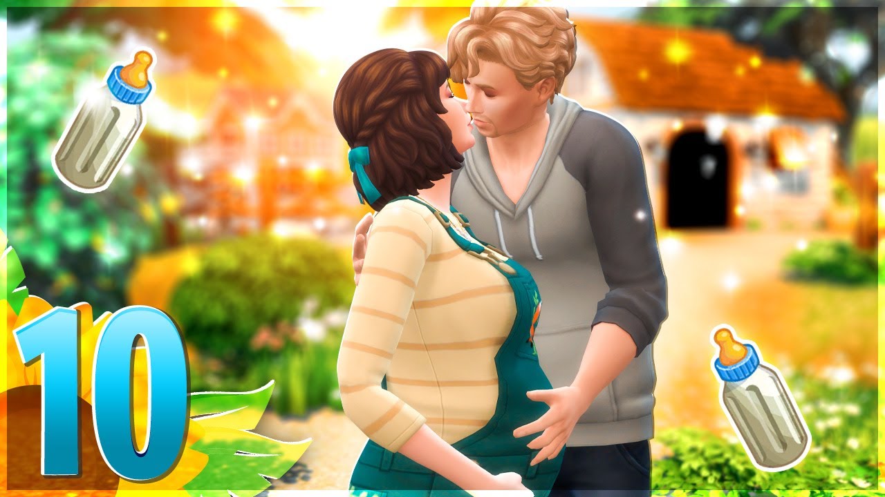 VI SKAL HAVE EN BABY! 😍 | Landmandens ønske #10 | Sims 4 dansk