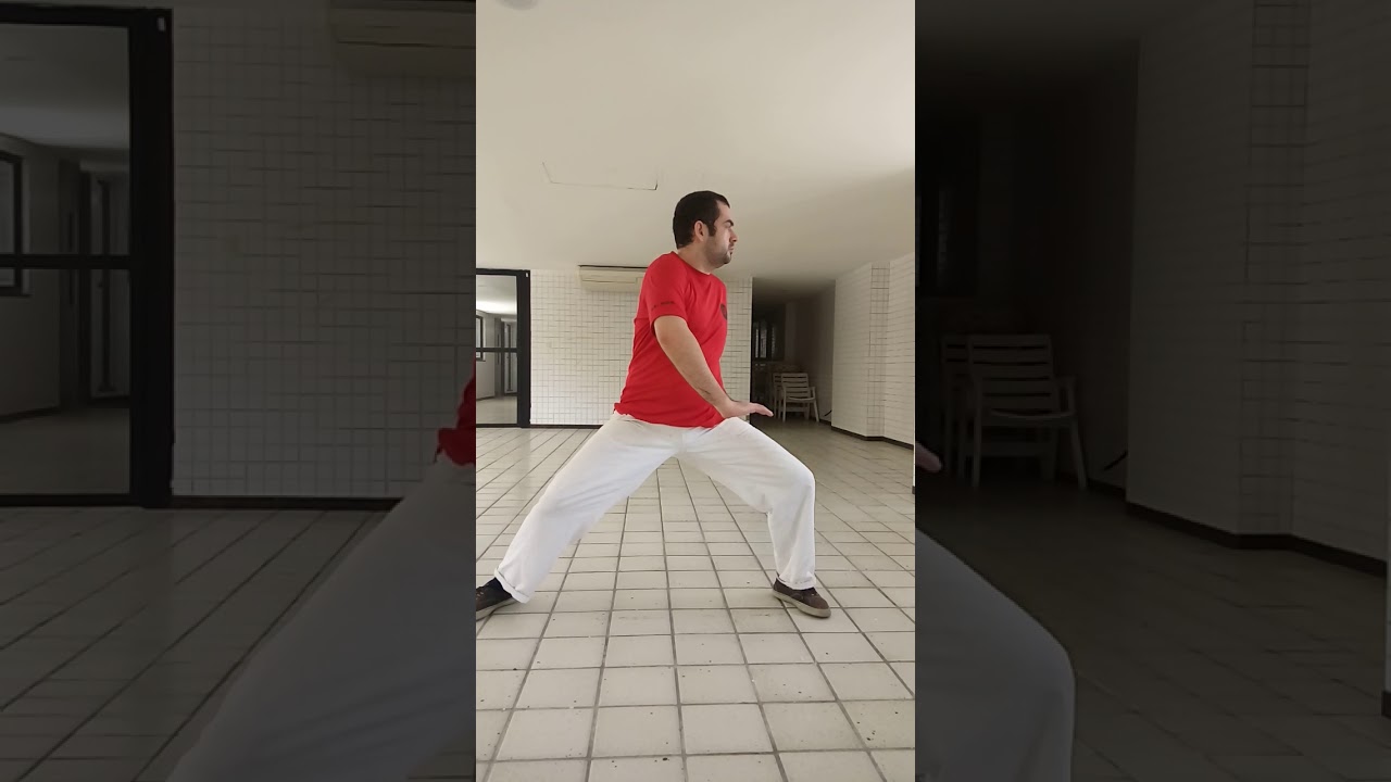 (梁) Hainanese Kung fu - triangle step