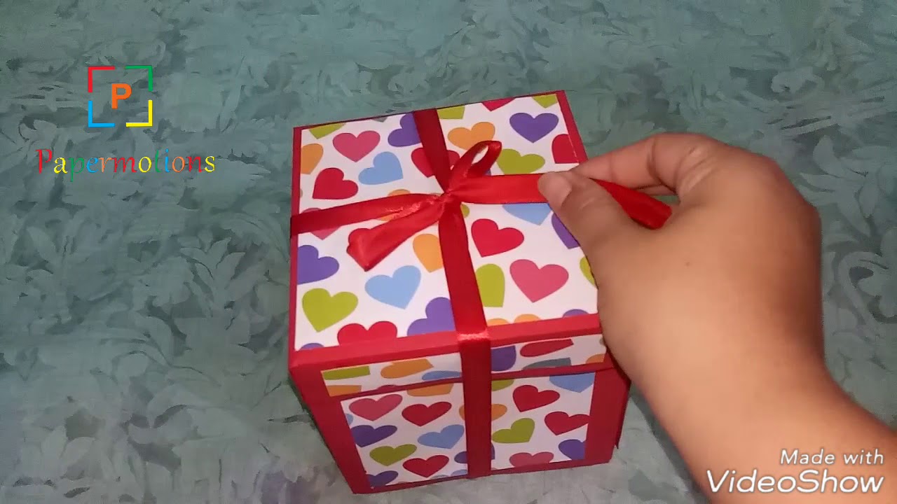 Sorry Explosion Box, hearts theme