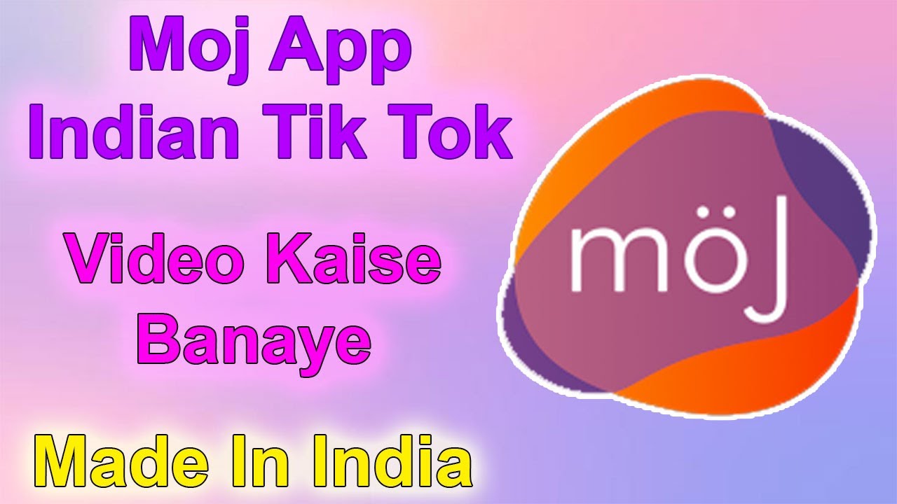 How to use Moj app - Tik tok alternative made in India - Moj kaise use kare - moj app kaise chalaye