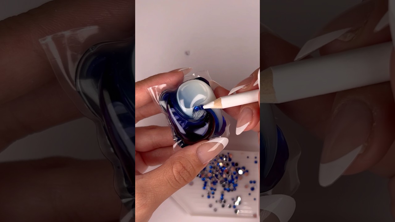 bedazzling a TIDE POD 💦 | Stinky Crafts #bedazzled #diy