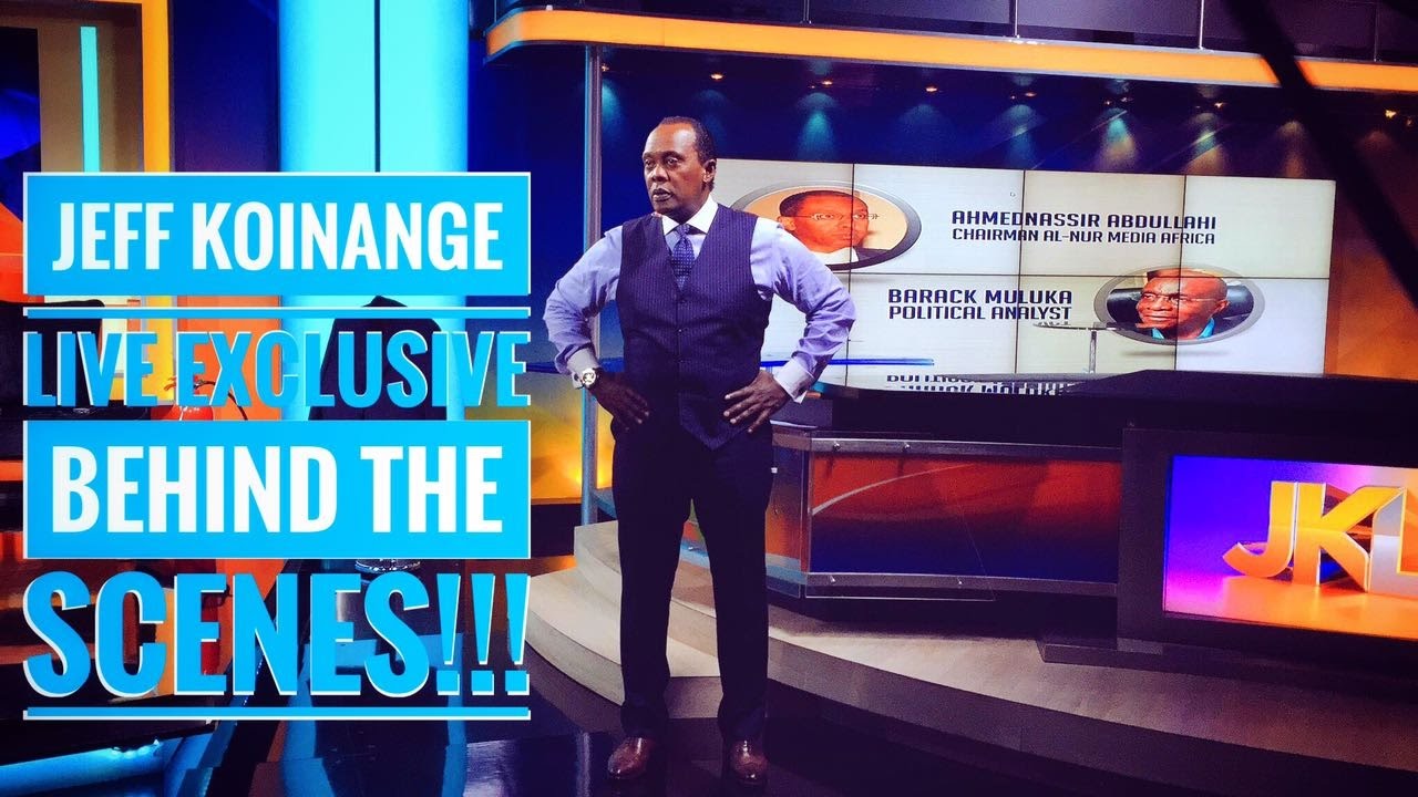 FIRST JEFF KOINANGE LIVE ON CITIZEN TV!! | BEHIND THE SCENES!!