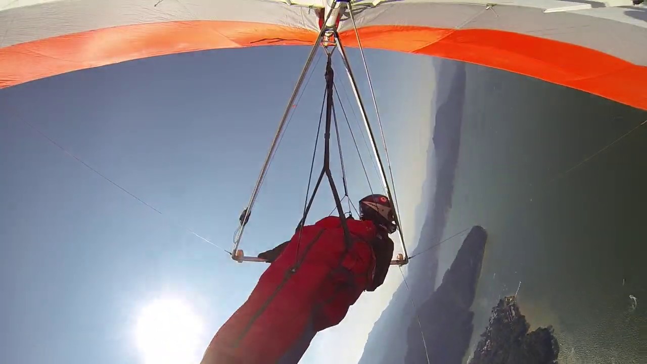 Hang gliding Landing PWC world cup Valle de Bravo