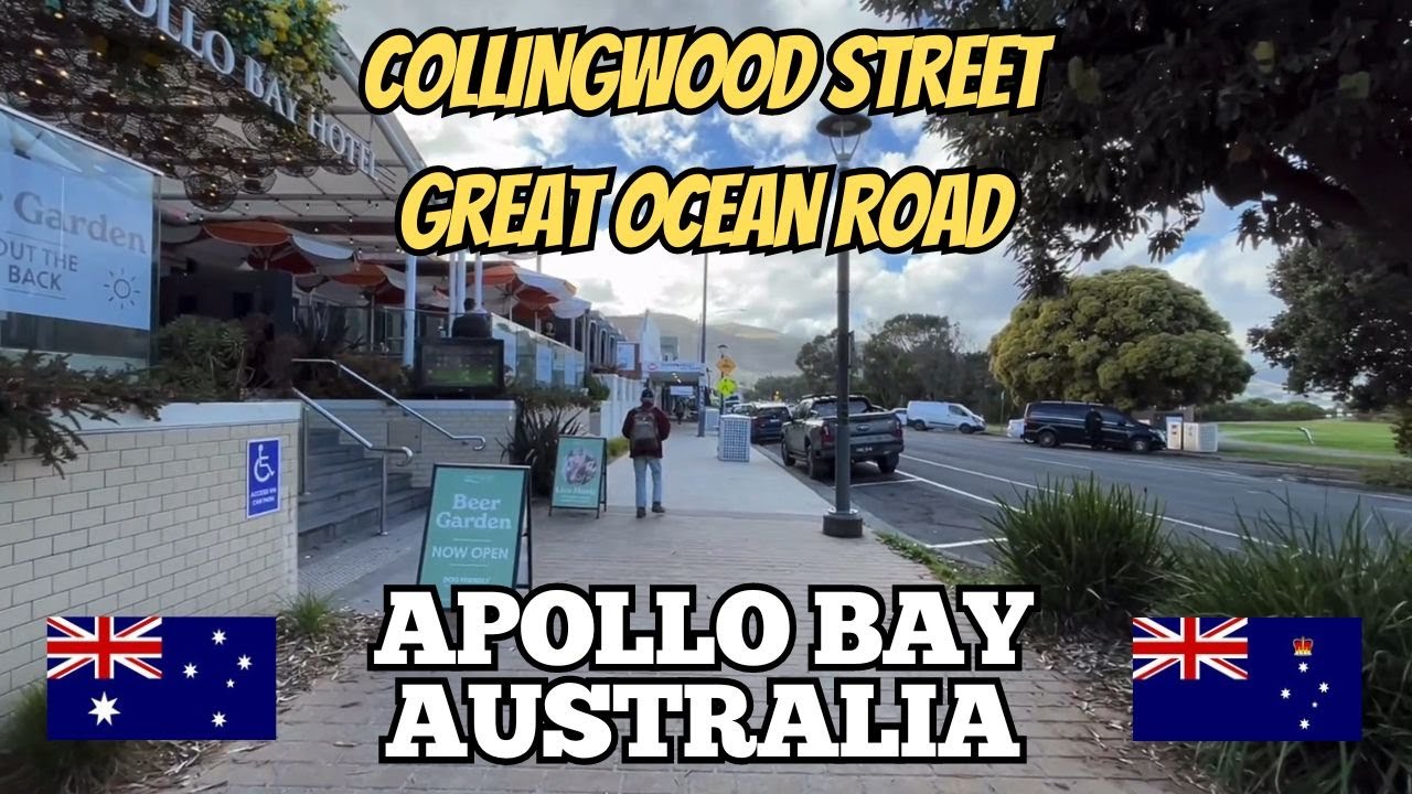 Exploring Apollo Bay Australia: A Walking Tour Along Collingwood Street (Great Ocean Road)