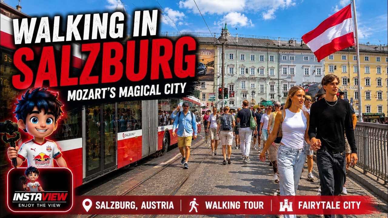 From Mozart to the Alps: A Walking Tour of Salzburg, Austria