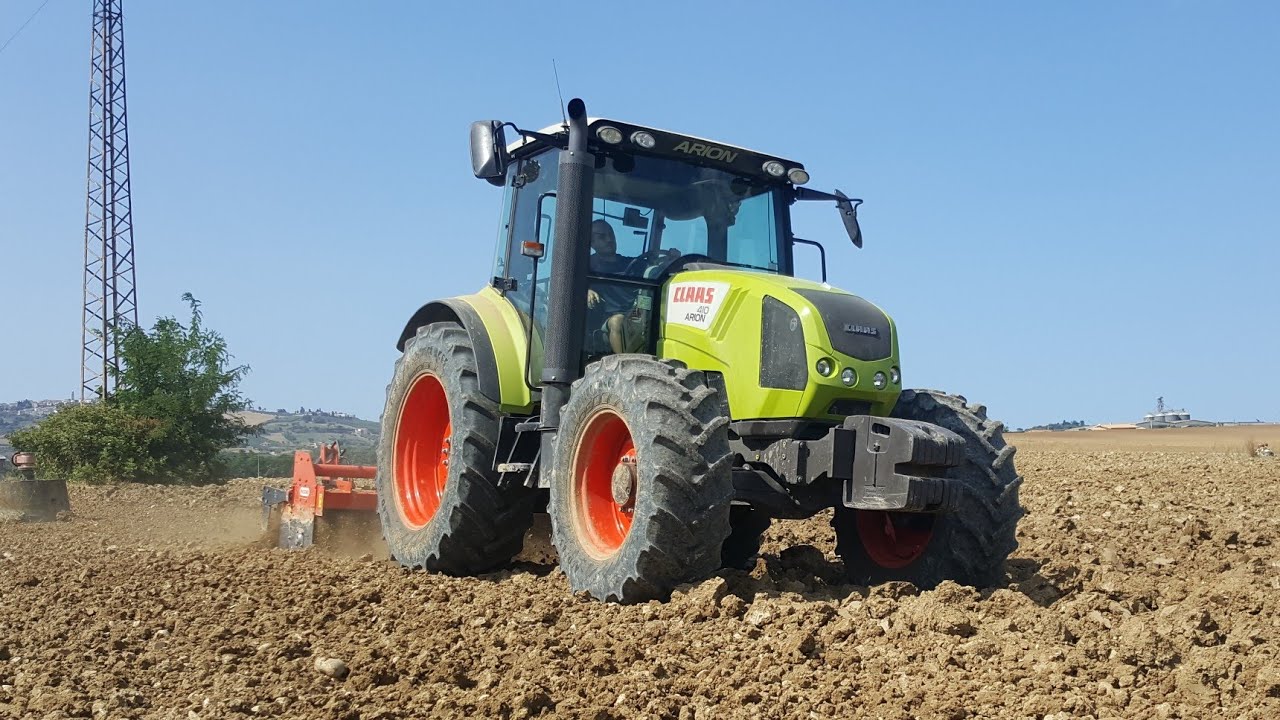 FRESATURA 2018 | CLAAS ARION 410 + MASCHIO SC250 | ZUARI GINO